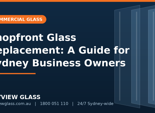 Shopfront Glass Replacement: A Complete Guide for Sydney Business Owners